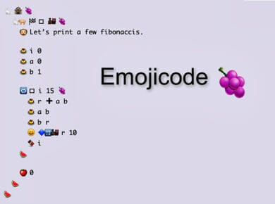 Emojicode: El nuevo Lenguaje de Programación de alto nivel 13 Emojicode