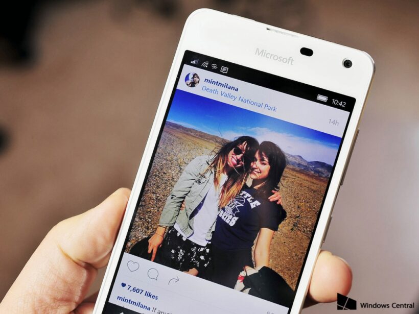 Ya está disponible Instagram beta para Windows 10 Mobile