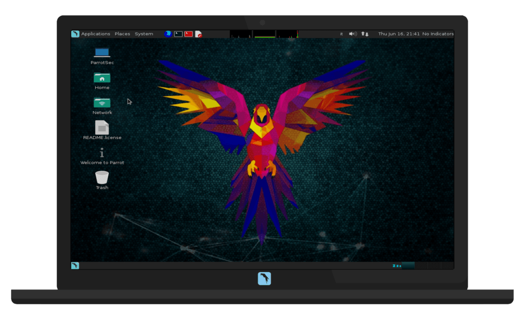 Las Mejores Distros utilizadas por Hackers 5 parrot-computer
