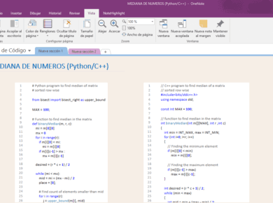 NoteHighlight: Un complemento de OneNote para Programadores 10 NoteHighlight OneNote para Programadores
