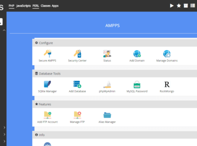 Ampps: cómo instalarlo gratis en Windows, Linux o macOS 5 Ampps en Windows, Linux o macOS