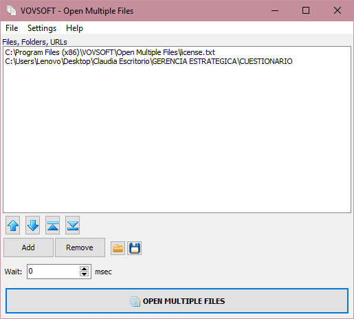 ¿Cómo abrir varios archivos a la vez en Windows 10? 2 Ventana-VOVSOFT