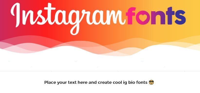 TOP 5 Mejores Generadores de Fuentes para Instagram 5 Instragram Fonts 2