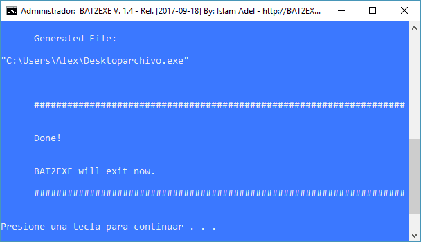 ▷ Cómo un BAT a un EXE en Windows7/8/10 » Adictec