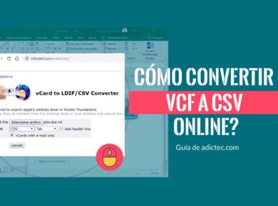 Cómo convertir contactos VCF a un archivo CSV 6 Convertidor VCF a archivo CSV