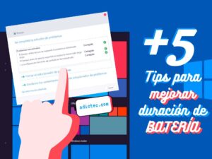 Cómo mejorar duración de batería en laptops con Windows