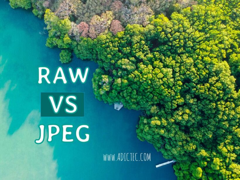 RAW vs. JPEG cuál es el mejor formato