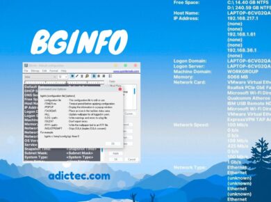 BgInfo: Mostrar información del sistema en el escritorio 11 BgInfo Mostrar información del sistema en escritorio