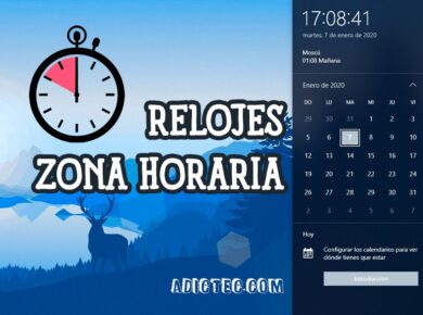 Cómo añadir relojes de zona horaria en barra de tareas de Windows 10 9 Añadir relojes zona horaria en barra de tareas Windows 10