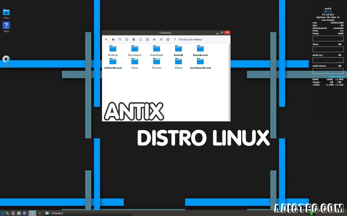 AntiX 19 1 Un Linux Que Se Inicia En Menos De 10 Segundos Adictec AntiX 19 1 Un Linux Que Se Inicia En Menos De 10 Segundos Adictec
