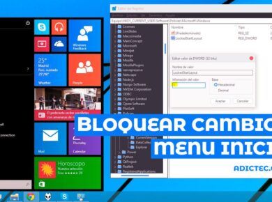 Cómo bloquear cualquier cambio en Menú Inicio de Windows 10 4 Bloquear cambios Menú Inicio Windows 10