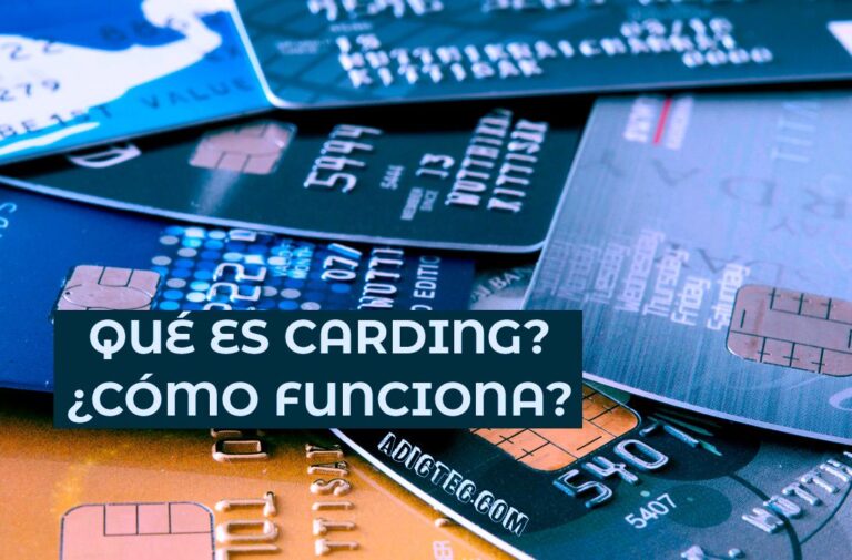 ¿Qué es Carding? CARDING es legal o ilegal? » Adictec