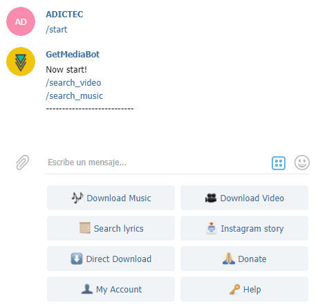 10 Mejores Bots de Telegram en la actualidad 7 GetMedia