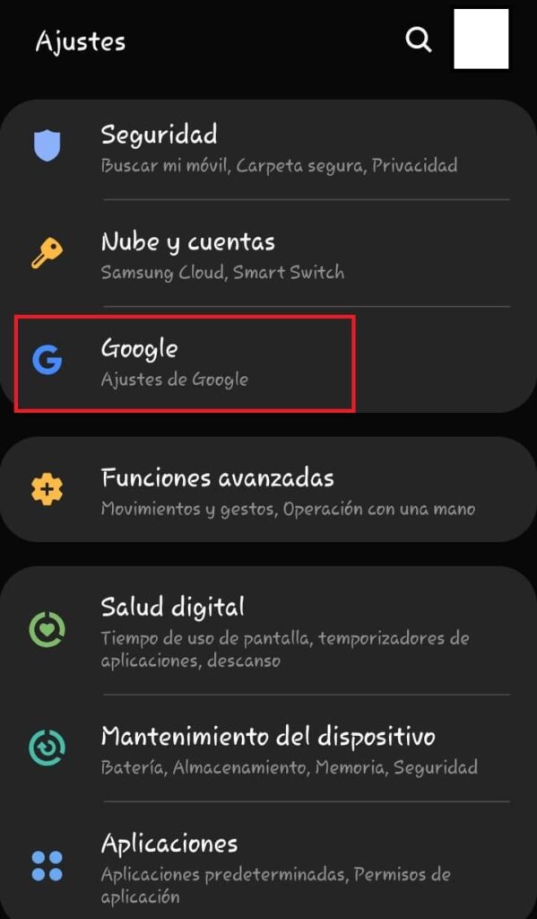 Cómo Eliminar el Acceso a Aplicaciones de Terceros desde la Cuenta de Google 6 Google Android