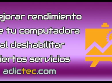 Cómo mejorar el rendimiento de tu computadora al deshabilitar ciertos servicios 5 Mejorar rendimiento de computadora