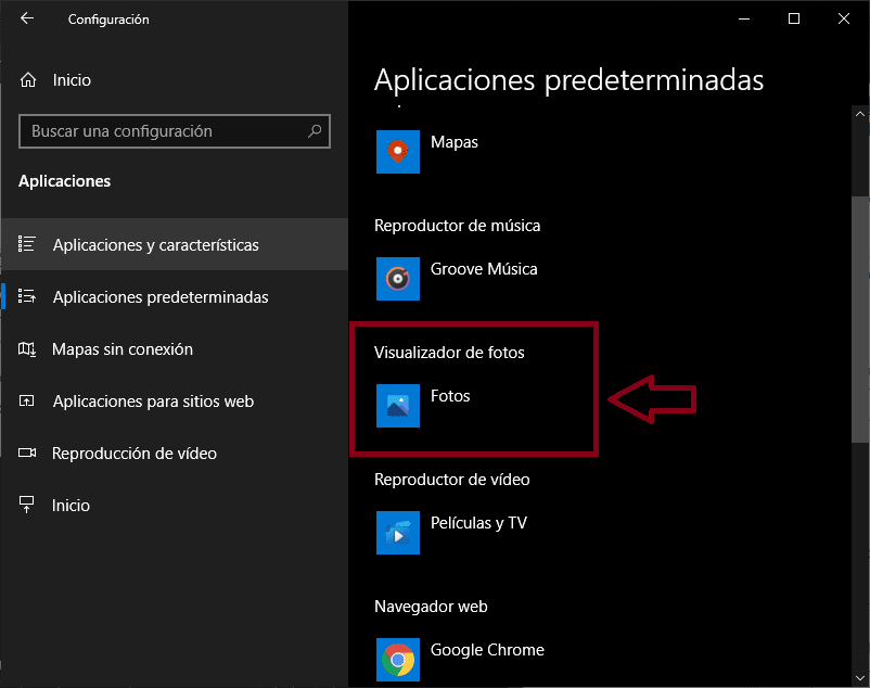 Cómo Restaurar el Visor de Fotos en Windows 10 4 Visualizador de fotos