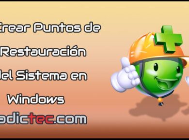 Cómo Crear Puntos de Restauración del Sistema Diarios en Windows 6 Crear puntos de restauración del sistema en Windows