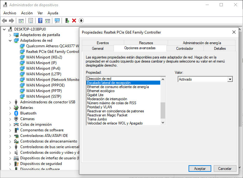 ¿Qué es un Controlador de Red? 4 Detalles de Adaptador Red