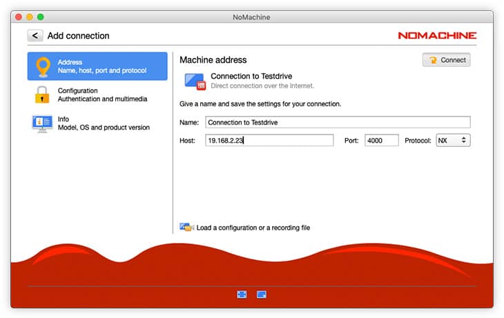 20+ Software de Escritorio Remoto Gratuitos que debes Conocer 38 Interfaz del escritorio remoto NoMachine