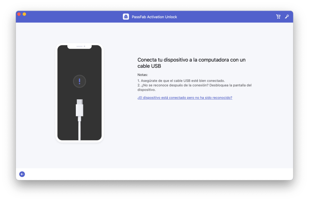 Desbloquear iPhone Bloqueado por iCloud 12 Conectar iPhone a computadora para desbloquear iCloud