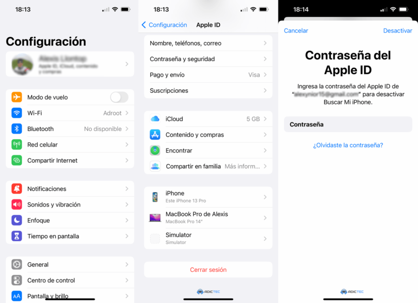 Eliminar Cuenta de iCloud en iPhone 2025 » Adictec