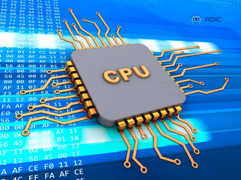 Concepto de fabricación de chips Arm