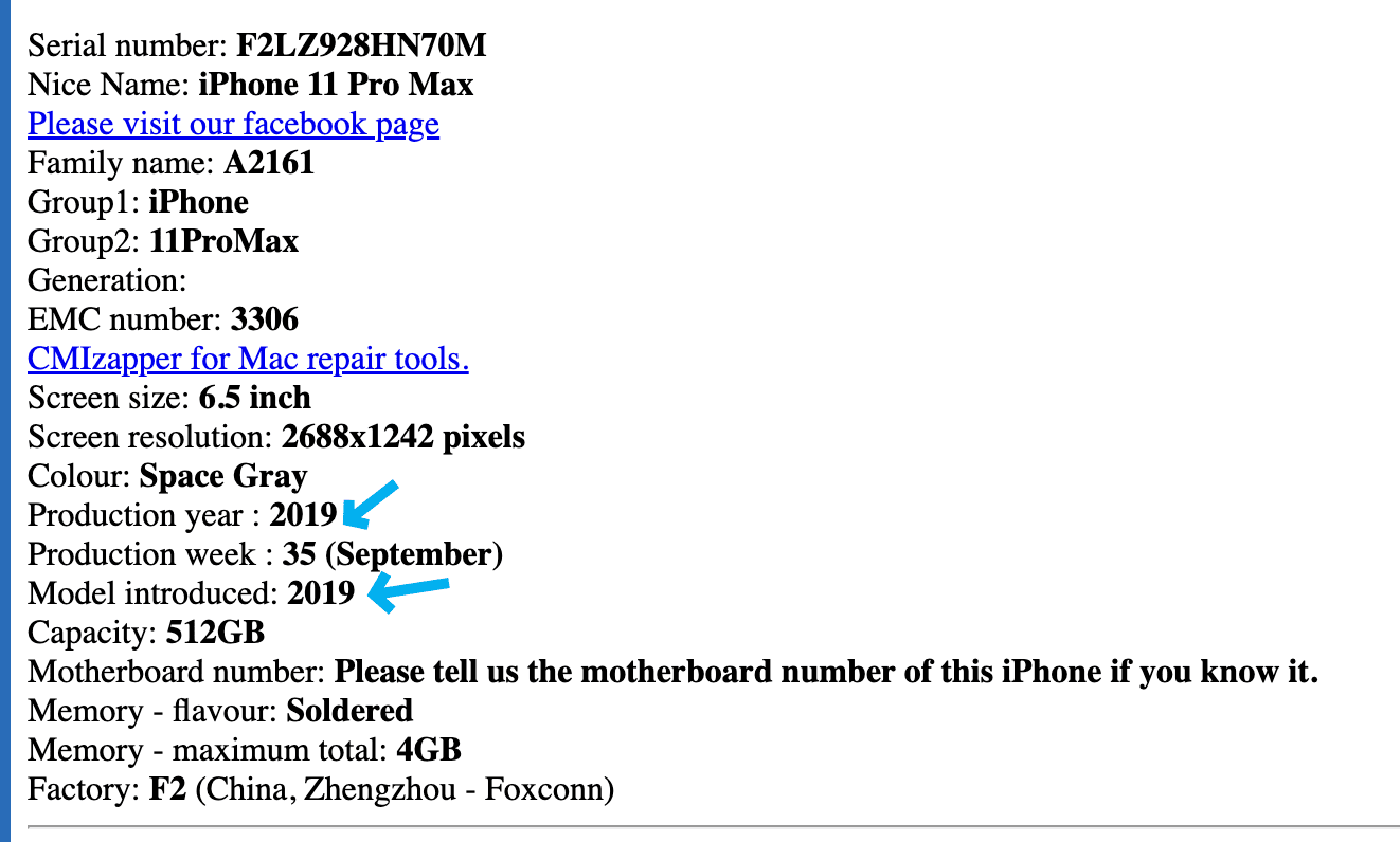 Cómo Saber Cuántos Años Tiene un iPhone: 4 Métodos 8 Ver año de producción de un iPhone